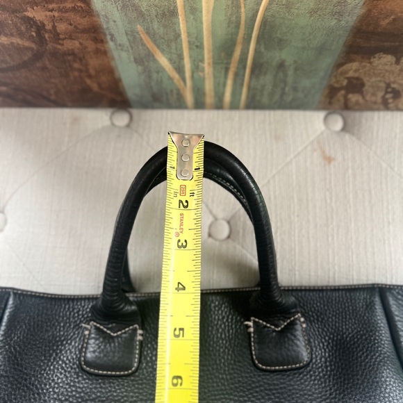 Ann Taylor Genuine Leather Tote Purse Carryall  👜 Laptop Gym Travel Bag - Picture 9 of 11